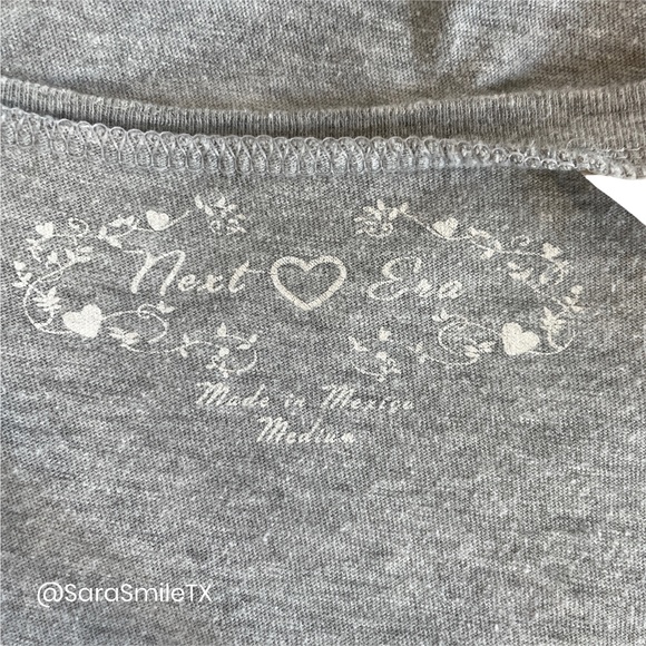 NEXT ERA - Dear Santa, Let Me Explain - Gray Graphic Christmas Fitted T-Shirt - Picture 12 of 12